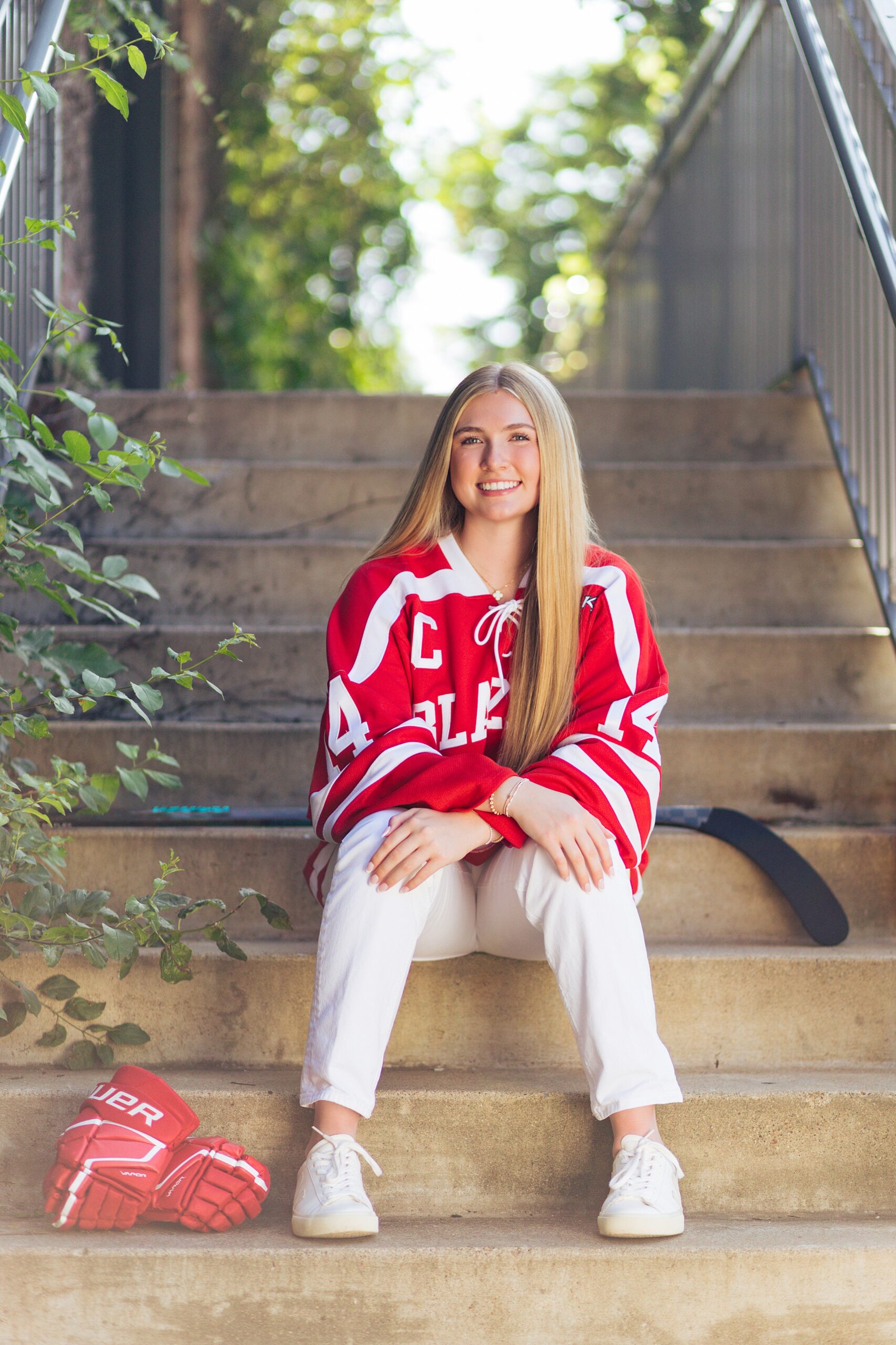 Downtown Wayzata Senior Pictures