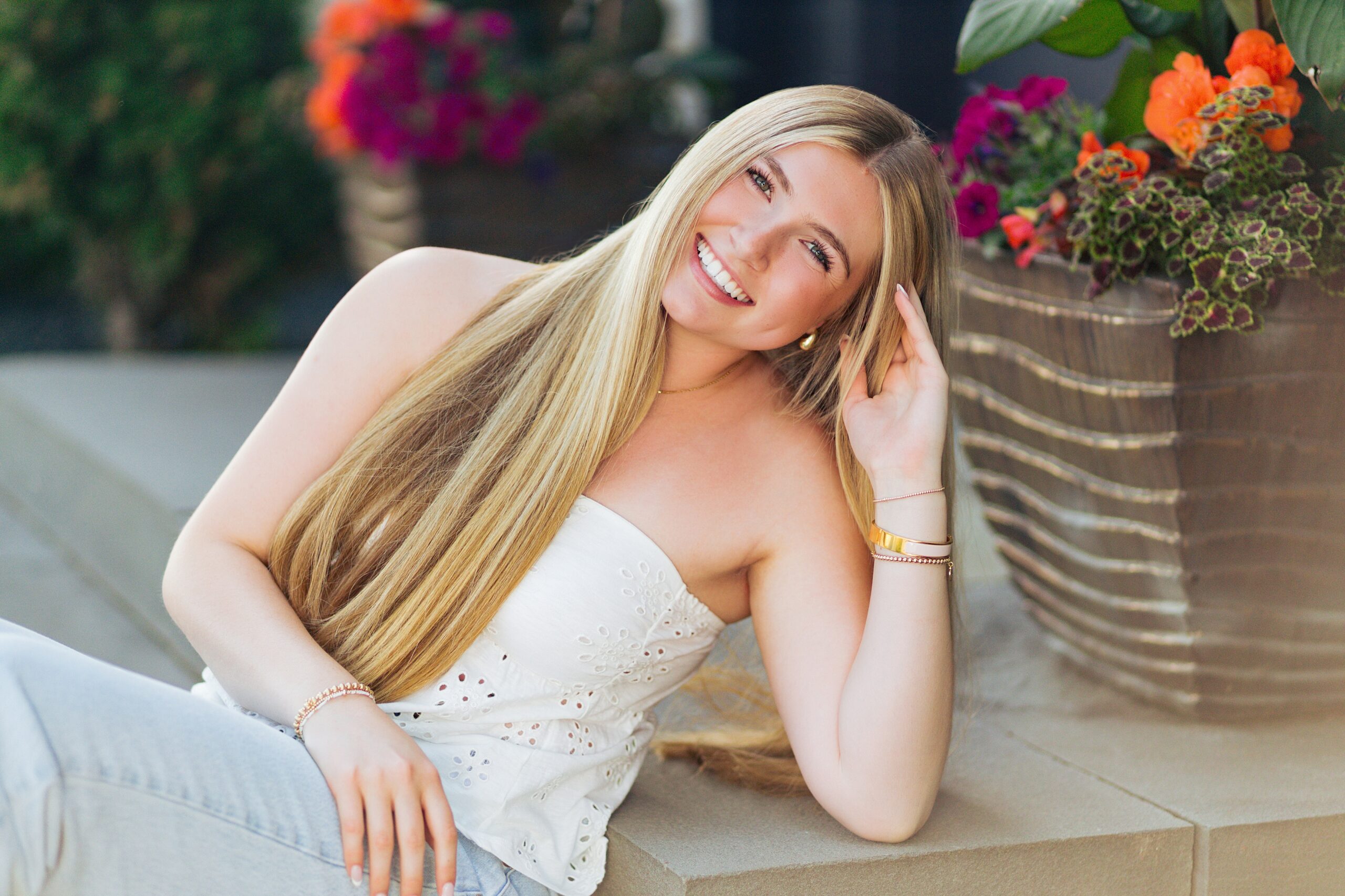 Downtown Wayzata Senior Pictures