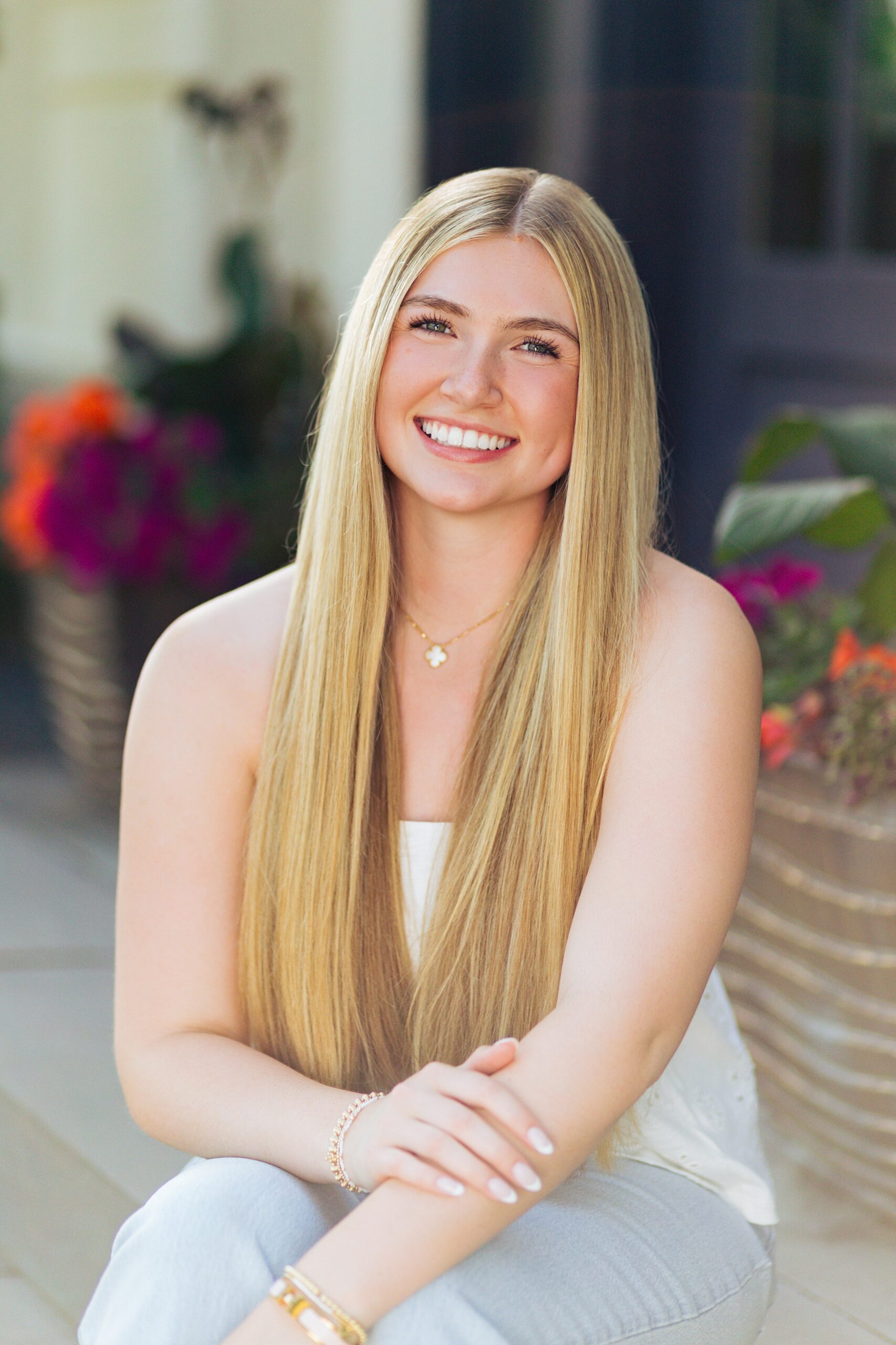 Downtown Wayzata Senior Pictures